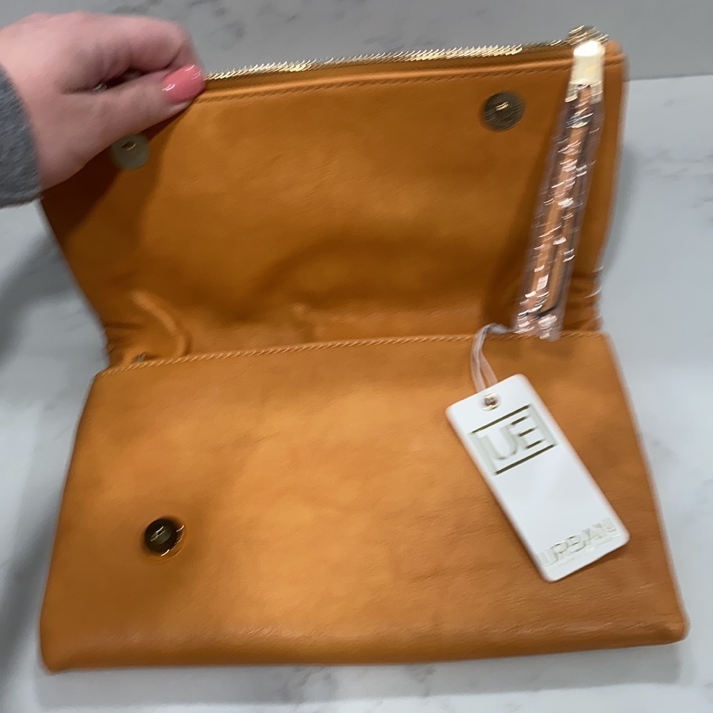 Urban expressions flap clutch/crossbody faux leather - Picture 3 of 5